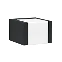 Luminaire mural d'extérieur TYPE NO 0332 langue, dimmable 54, noir mat gradable