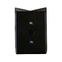 Support d'angle TYPE NO 1002 noir mat