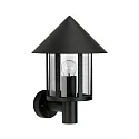 Luminaire mural d'extérieur TYPE NO 1824 rond E27 44, noir mat gradable