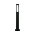 Borne d'éclairage TYPE NO 2043 cylindrique E27 44, noir mat