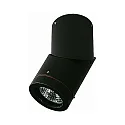 Outdoor Ceiling Spot Type No. 2138, overflade montering, IP44, GU10 PAR16 50W, rotatable and pivotable, black