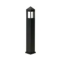 Borne d'éclairage TYPE NO 2241 angulaire E27 44, noir mat gradable