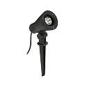 Lampe à broche TYPE NO 2355 pivotant, avec prise de courant 54, noir mat gradable