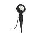 Lampe à broche TYPE NO 2390 avec prise de courant, dimmable, réglable 54, noir mat gradable