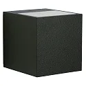 Luminaire mural d’extérieur TYPE NO 2443 bilatéral IP44, noir  gradable