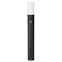 Luminaire borne TYPE NO 3078 avec détecteur de mouvement, avec capteur de luminosité E27 IP54, noir 