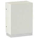 LED Outdoor Wall luminaire Type No. 0325, IP44, 230V AC/DC, 3.2W 3000K 330lm, cast alu / acrylic glass satin / clear, white