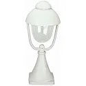 Luminaire en forme de borne TYPE NO 0515 rond E27 44, blanche gradable