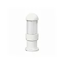 Luminaire en forme de borne TYPE NO 0521 cylindrique E27 44, blanche gradable