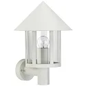 Luminaire mural d'extérieur TYPE NO 1824 rond E27 44, blanche gradable