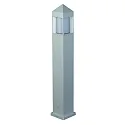 Borne d'éclairage TYPE NO 2241 angulaire E27 44, blanc mat gradable