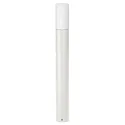 Luminaire borne TYPE NO 2277 cylindrique, dimmable IP54, blanc mat gradable