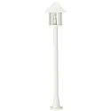 Luminaire d'allées TYPE NO 4126 rond E27 44, blanc mat gradable