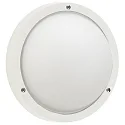 Applique et plafonnier TYPE NO 6028 rond E27 44, blanche gradable