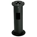 Base enterrée TYPE NO 0010 / Ø 15CM petit, mécanique, noir