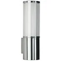 Outdoor Wall luminaire Type No. 0309, E27, IP44, E27 max. 20W (LED), stainless steel / opal glass