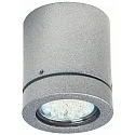 Plafonnier extérieur TYPE NO 2140 rigide GU10 23, argent mat gradable