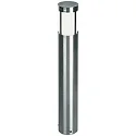 Borne d'éclairage TYPE NO 2264 cylindrique E27 44, acier inoxydable gradable
