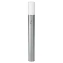Luminaire borne TYPE NO 2278 dimmable, avec détecteur de mouvement IP44, argent mat gradable