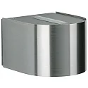 Projecteur d'extérieur TYPE NO 2336 haut bas, rond 44, acier inoxydable mat 