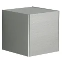 Luminaire mural d’extérieur TYPE NO 2452 unilatéral IP44, acier inoxydable brossé gradable