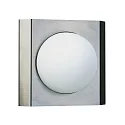 Luminaire mural d'extérieur TYPE NO 6112 angulaire, rond E27 44, acier inoxydable gradable