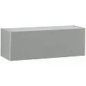 LED Outdoor Wall luminaire Type No. 6165, 2-sided, square, IP44, width 30cm, 2x 7.8W 3000K 580lm, stainless steel / glass