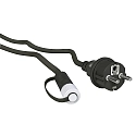 Câble de connexion  PLUG-N-PLAY 2 voies, avec prise de courant, noir 250cm