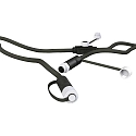 Rallonge de câble PLUG-N-PLAY 3 fois, noir 500cm