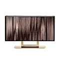 Lampe de table LT CLAVIUS P E14 IP20, or, le tabac gradable