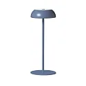 Lampe de table à accu LT LED FLOAT avec connexion USB, dimmable IP55, bleu, blanche gradable