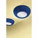 Luminaire de plafond BELL 060 E27 IP20, bleu gradable