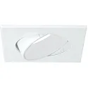 Lumière encastrée angulaire, pivotant GU10 IP20, scintillant, blanche