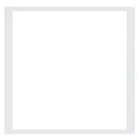 Cadre de montage LED PANEL grand, carré, blanche