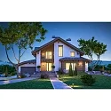 HWH Lampe murale solaire SOLAR SPOTLIGHT avec détecteur de mouvement IP65, blanche gradable