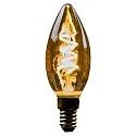 HWH Ampoule à filament forme bougie C35 commutable E14 2,5W 125lm 1800K 300° CRI > 80 