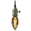 HWH Ampoule à filament forme bougie C35 commutable E14 2,5W 125lm 1800K 300° CRI > 80 