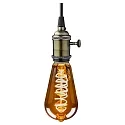 HWH Ampoule Edison forme d'ampoule ST64 commutable E27 5W 140lm 1800K 300° CRI > 80 