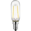 LED forme tubulaire T25 commutable E14 2,5W 250lm 2700K 300° CRI > 80 