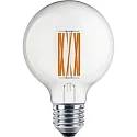 HWH Globe de filament d'ampoule G95 A-CLASS commutable G95 clair E27 3,8W 806lm 3000K 300° CRI >80  dégager