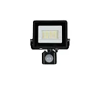 Projecteur pivotant, avec capteur IP44, noir 