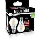 HWH Ampoule à filament lot de 2 A60 E27 7W 810lm 4000K 300° 