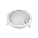HWH Luminaire pour locaux humides BASIS FIX SENSOR rond IP54, gris 