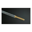 FIBATEC PMMA mixed-fibre S3M, Ø 0.3cm, drill-Ø 0.39cm, Ø 0.5cm with safety tube, price per linear metre, gold