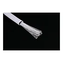FIBATEC PMMA-Mischfibre bundle S50M, ummantelt, 50-tlg., price per linear metre, matt nickel