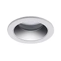 Plafonnier encastré ALTERO-R rond, direct IP44, chrome, blanche gradable