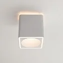 Brumberg Downlight DOLOK-S angulaire, avec anneau décoratif, direct / indirect IP20, blanc mat gradable
