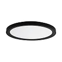 Luminaire de plafond SUNNY MAXI LED CCT Switch, dimmable, direct / indirect IP20, noir mat gradable