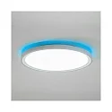 Brumberg Luminaire de plafond SUNNY MIDI / 44CM DALI-2 contrôlable par DALI, CCT Switch, direct / indirect IP20, noir mat gradable