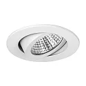 Downlight PLUG & PLAY rond, pivotant IP65, blanche gradable